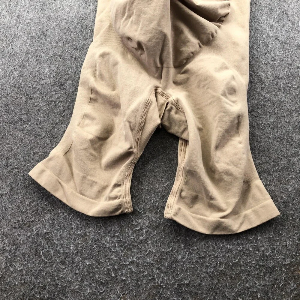 SKIMS Shapewear Shorts Womens L-XL Beige High Waist Seamless Slimming Control